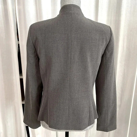 TAHARI ARTHUR S. LEVINE Fitted Blazer Button Details Open Style Lined, Size 8 - Picture 6 of 8